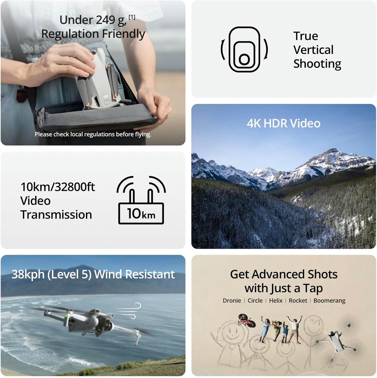 โดรน DJI Mini 3 / Mini 4K / Ma - Dji Drone Mini 3 บทวิจารณ์และราคา